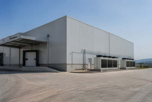 Operational cold-storage building near Nashik
